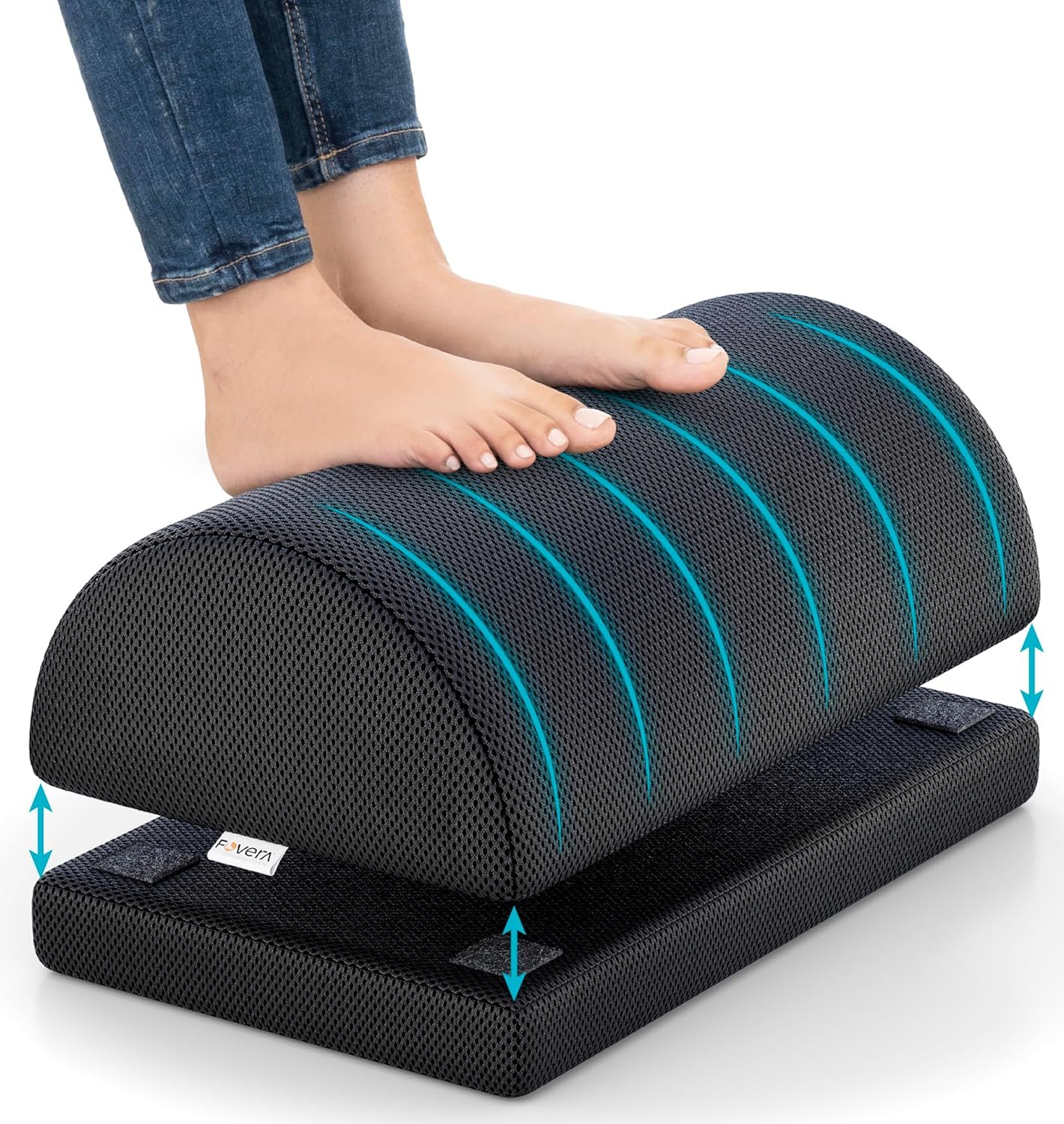 FOVERA Memory Foam Foot Rest